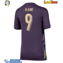 England Harry Kane #9 Replica Away Shirt Ladies Euro 2024 Short Sleeve